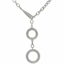 Collier Or blanc Diamant