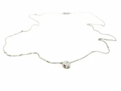 Collier Or blanc Diamant