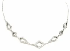 Collier Or blanc Diamant