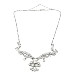 Collier Or blanc Diamant