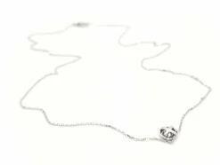 Collier Or blanc Diamant