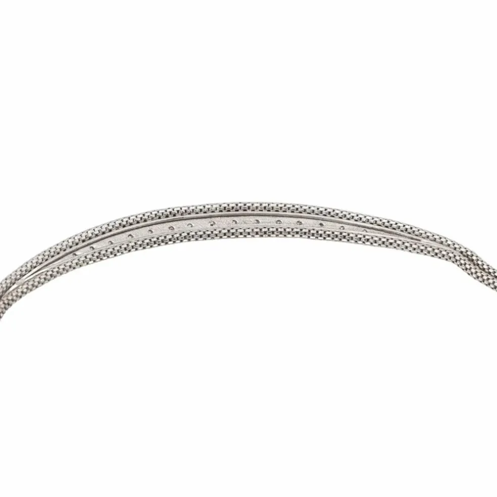 Collier Or blanc Diamant