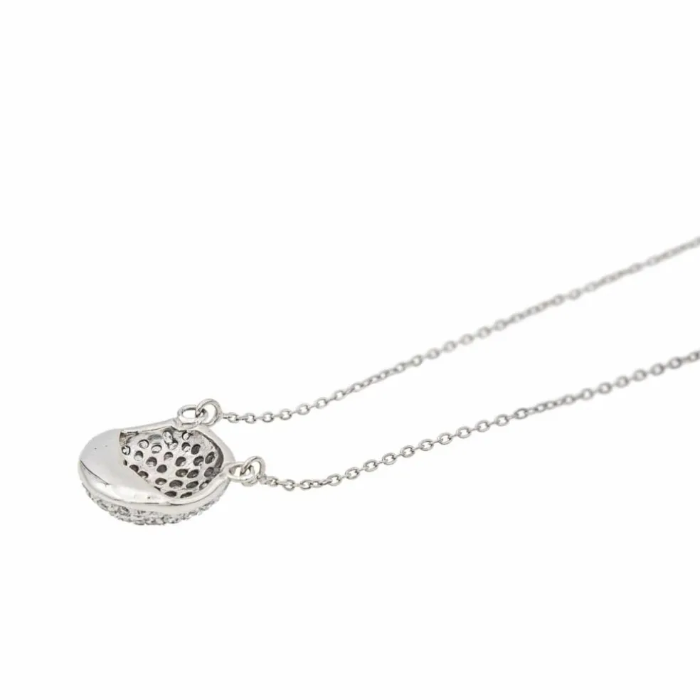 Collier Or blanc Diamant
