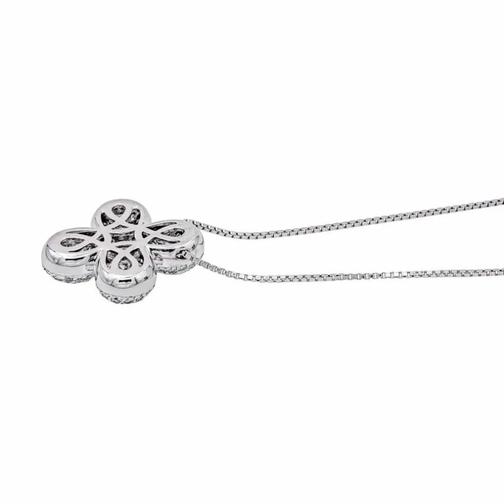 Collier Or blanc Diamant