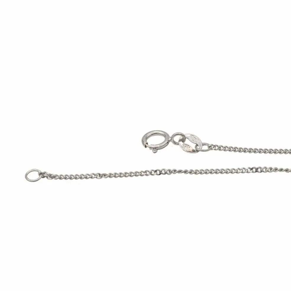 Collier Or blanc Diamant