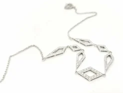 Collier Or blanc Diamant