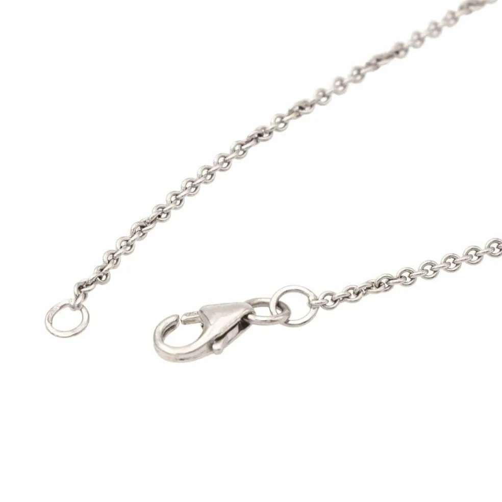 Collier Or blanc Diamant