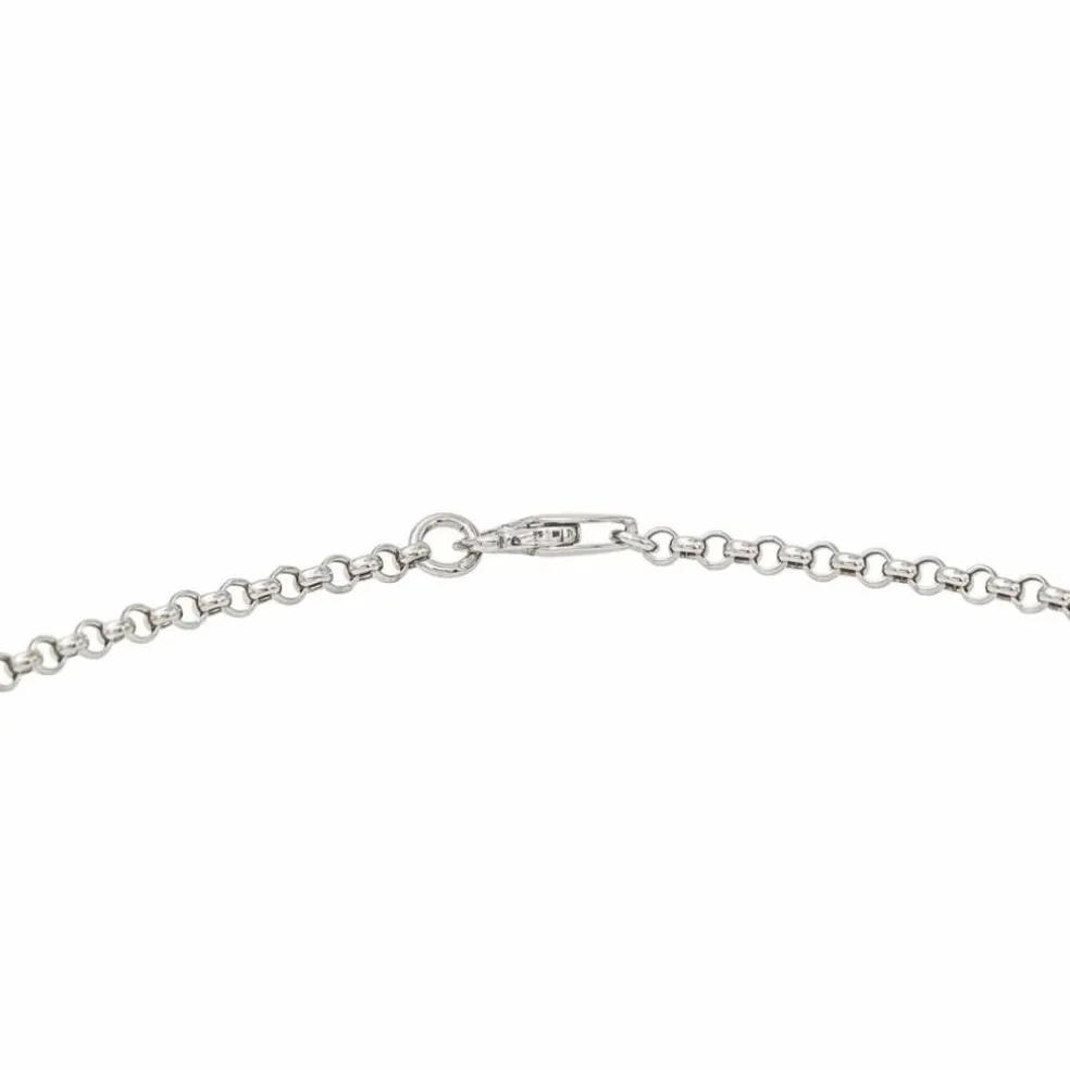 Collier Or blanc Diamant