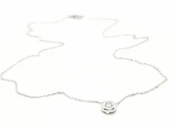 Collier Or blanc Diamant