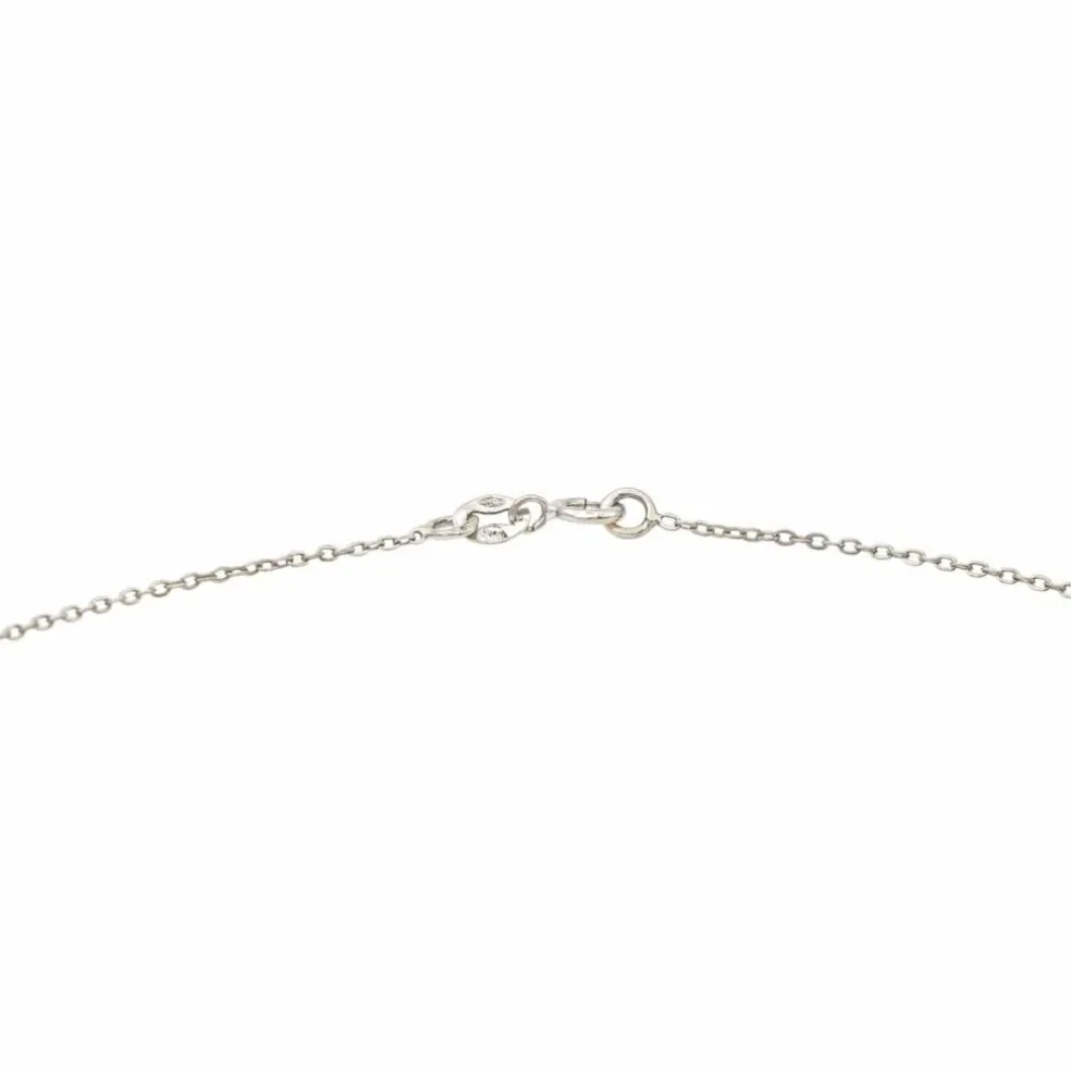 Collier Or blanc Diamant