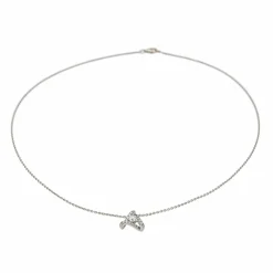 Collier Or blanc Diamant