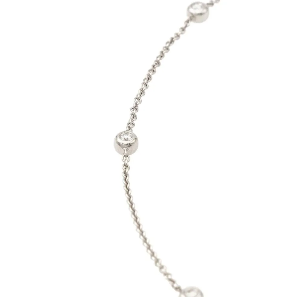 Collier Or blanc Diamant