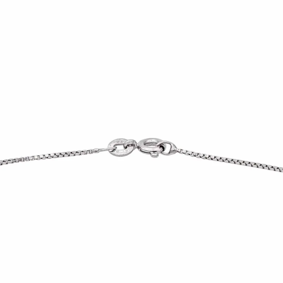 Collier Or blanc Diamant