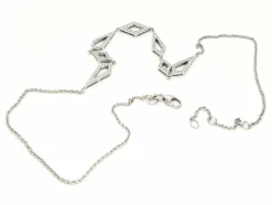 Collier Or blanc Diamant