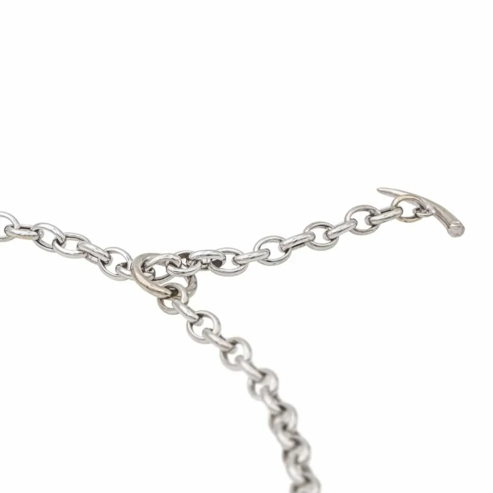 Collier Or blanc Diamant