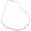 Collier Or Blanc Diamants
