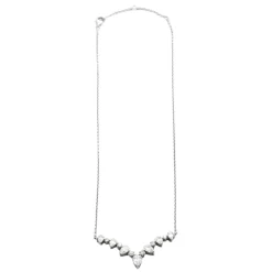 Collier Or blanc Diamants
