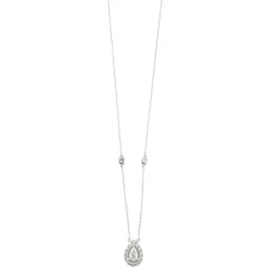 Collier Or blanc Diamants