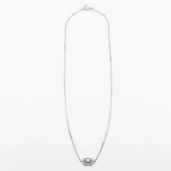 Collier Or blanc Diamants