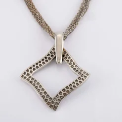 Collier Or blanc Diamants