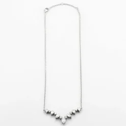 Collier Or blanc Diamants