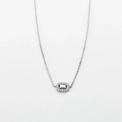 Collier Or blanc Diamants