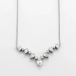 Collier Or blanc Diamants