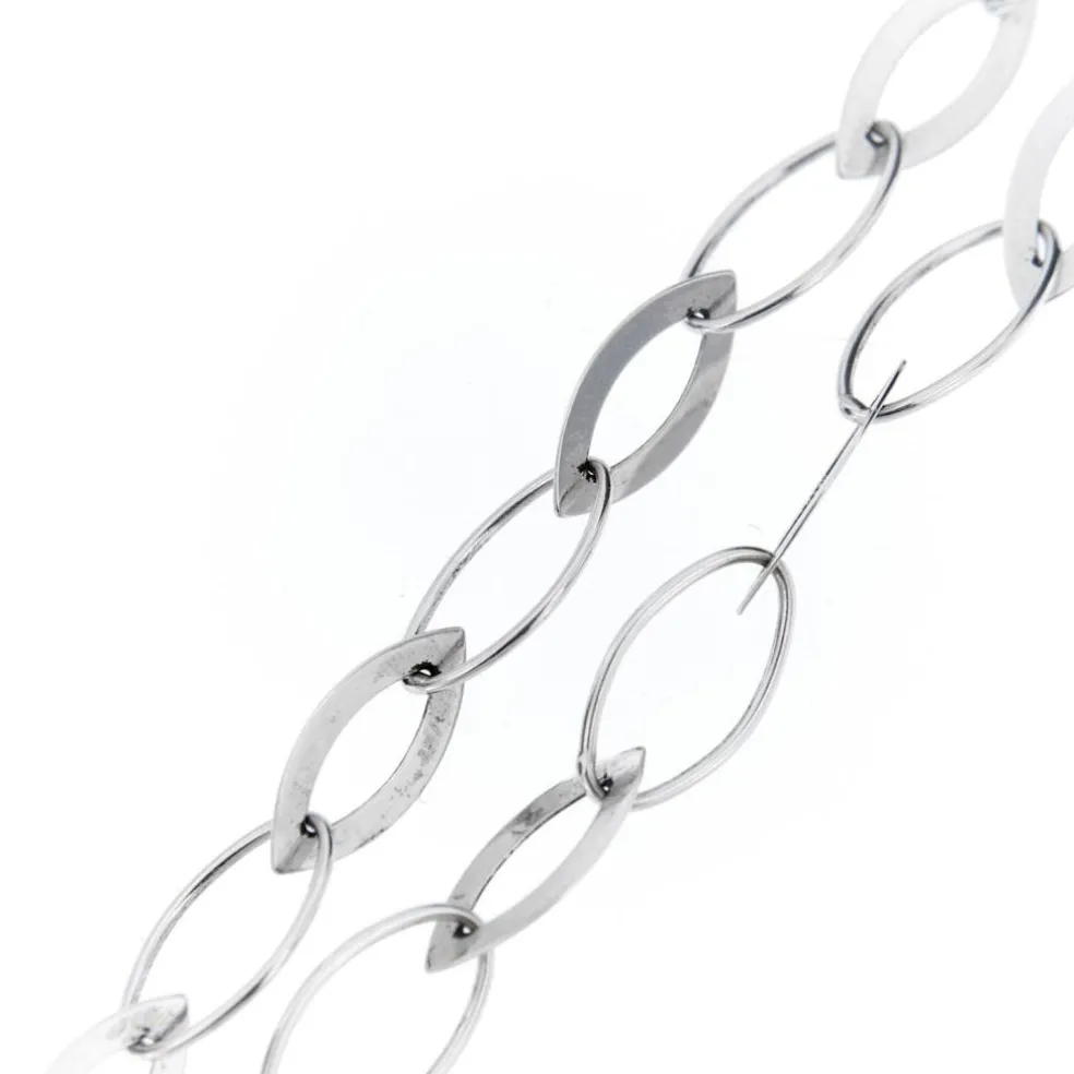 Collier or blanc diamants