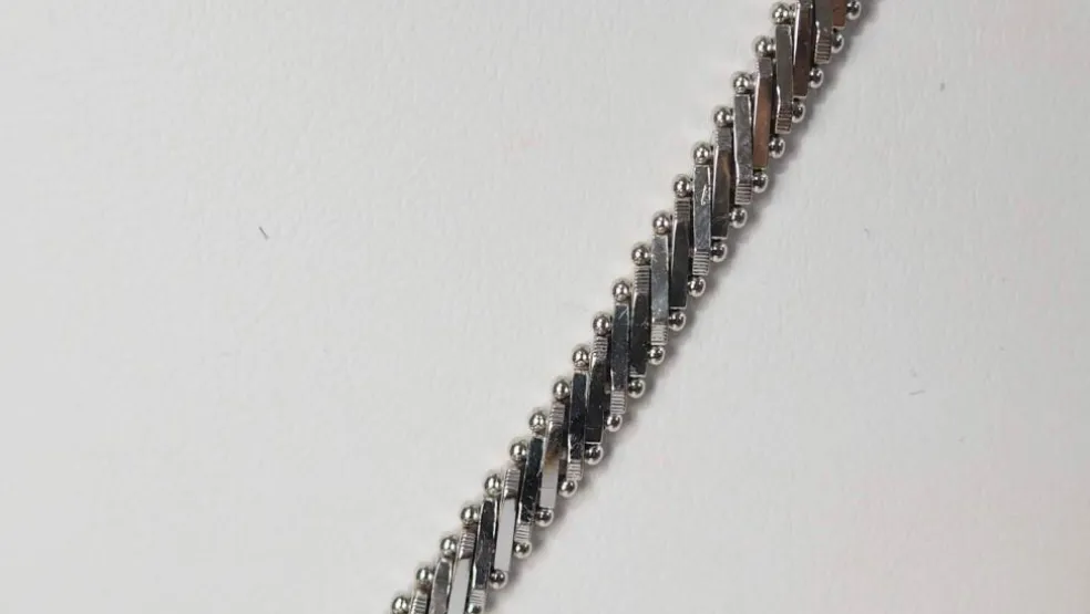 Collier Or blanc Diamants