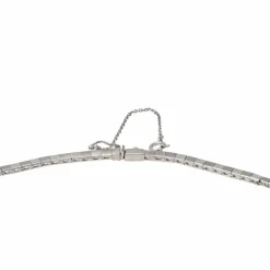 Collier Or blanc Emeraude