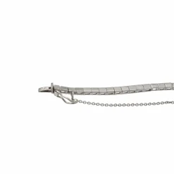 Collier Or blanc Emeraude