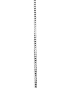 Collier or blanc et diamants
