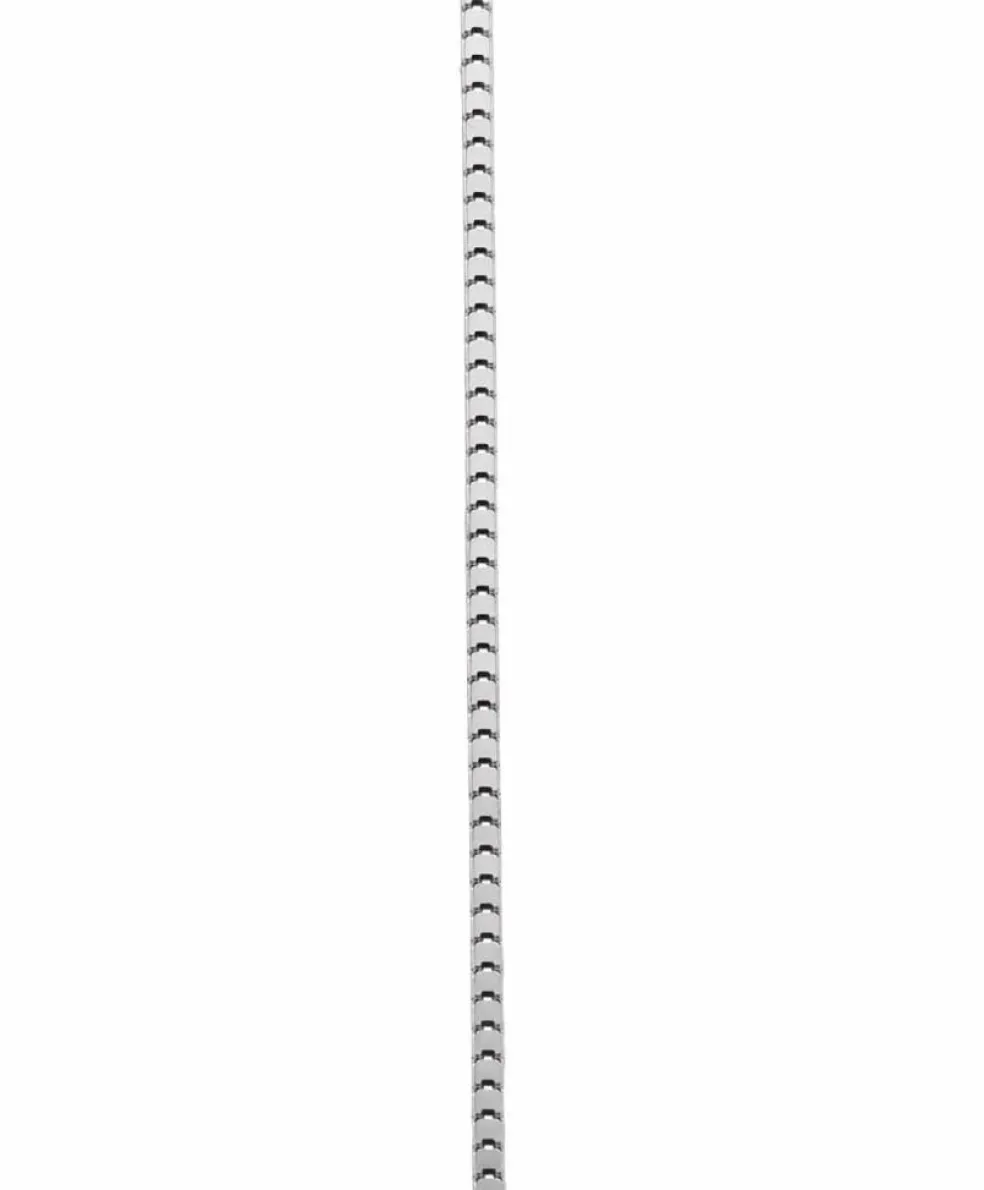 Collier or blanc et diamants