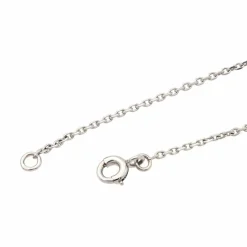 Collier Or blanc Jade Jadéite