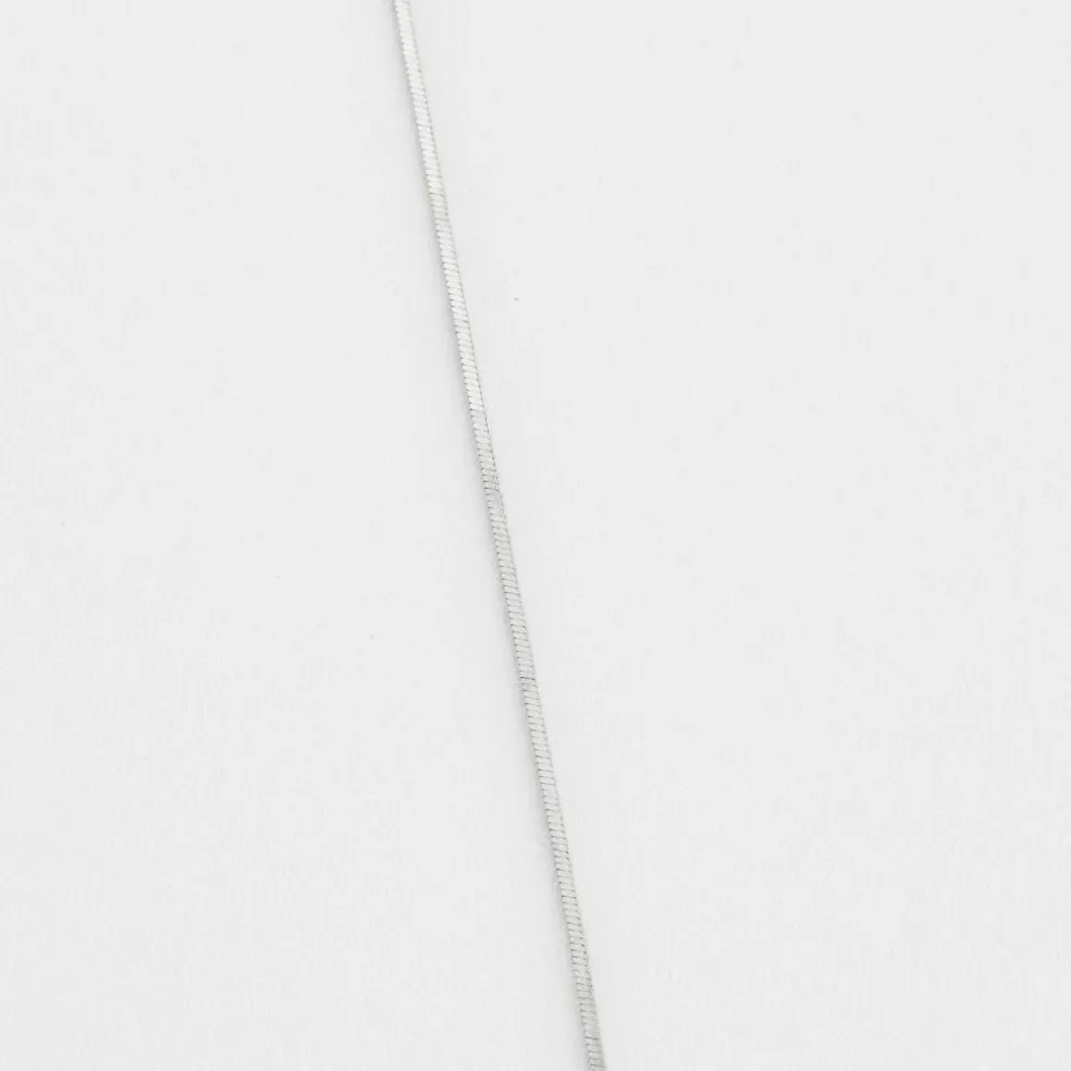 Collier or blanc saphir