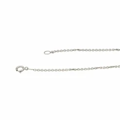 Collier Or blanc Saphir