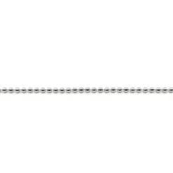 Collier or blanc serti de diamants naturels