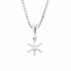 Collier Or gris Diamants