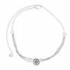 Collier Or gris et Diamants