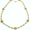 Collier or jaune