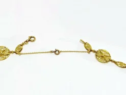 Collier or jaune