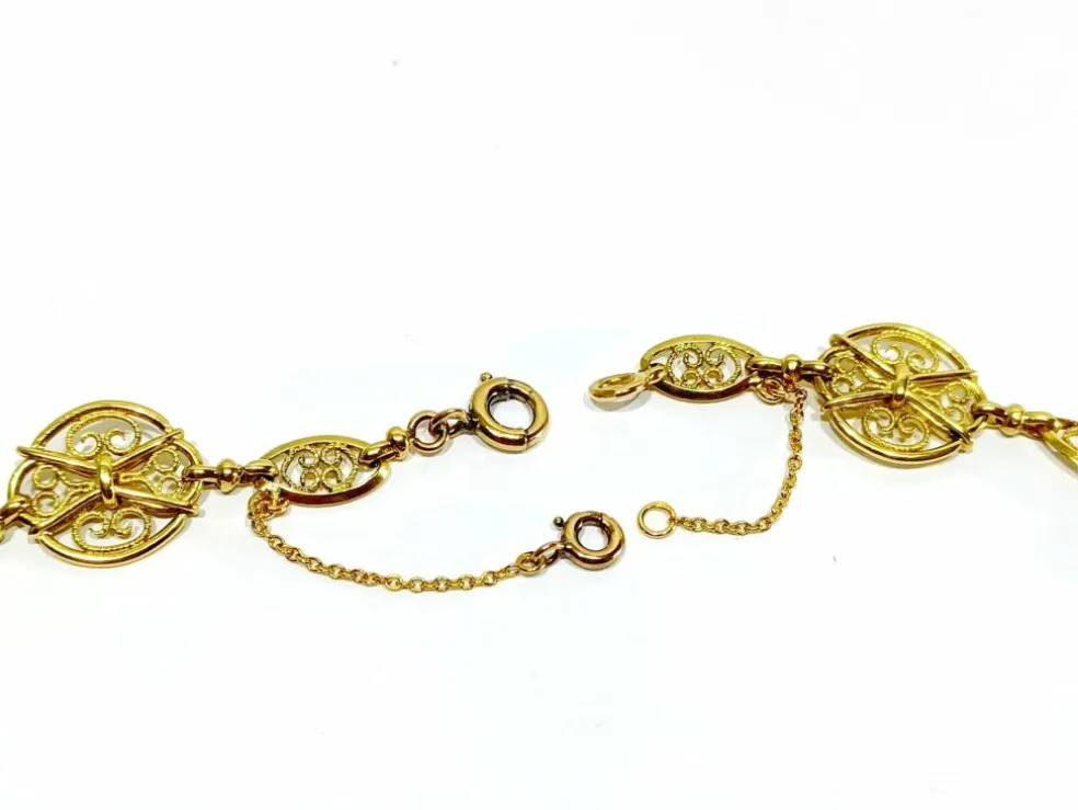 Collier or jaune