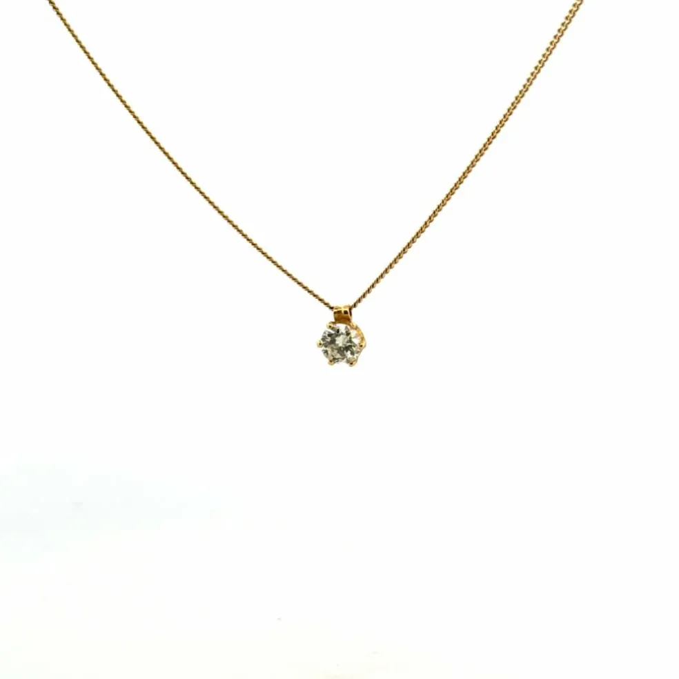 Collier Or Jaune 18 carats