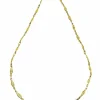 Collier or jaune Art Déco