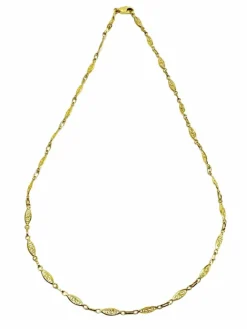 Collier or jaune Art Déco