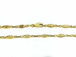 Collier or jaune Art Déco