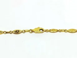 Collier or jaune Art Déco