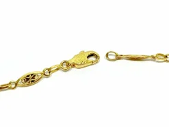 Collier or jaune Art Déco