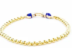 Collier Or jaune Cornaline