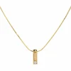 Collier Or jaune Diamant
